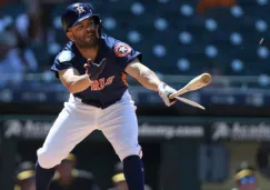 Altuve, durante un juego de los Astros