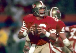 Montana, en un juego con los 49ers