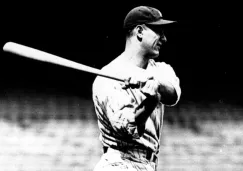 Gehrig, en un juego de los Yankees