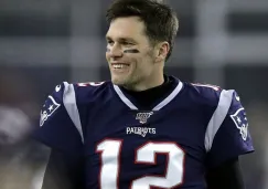 Tom Brady en un juego con los New England Patriots 