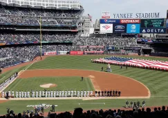 Panorámica del Yankee Stadium antes de un partido