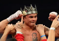 Chino Maidana en pelea de box