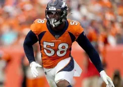 Von Miller durante un duelo con los Broncos 