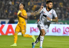 Ignacio Jeraldino festeja anotación contra Tigres