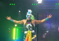 Psycho Clown tras su victoria en Lucha Fighter AAA