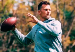 Tom Brady, sorprendido haciendo ejercicio en un parque cerrado en Tampa