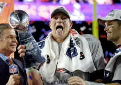 Tom Brady le dio una inusual bienvenida a Rob Gronkowski