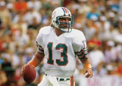 Dan Marino durante un juego de los Miami Dolphins