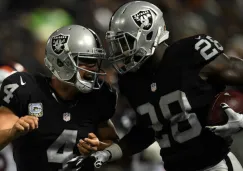 Raiders en partido contra Texans