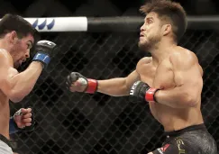 Henry Cejudo en la pelea contra Dominick Cruz 