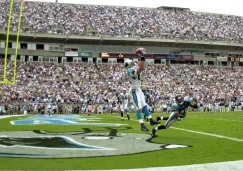 El Bank of America Stadium en acción de temporada regular