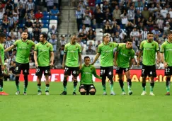 Jugadores de Juárez durante una tanda de penaltis