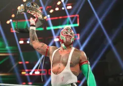 Rey Mysterio previo a una lucha de la WWE