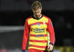 Fernando Aristeguieta durante un partido con Morelia