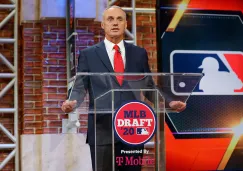 Rob Manfred, en conferencia de prensa