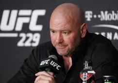 Dana White, durante una conferencia de prensa