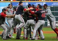 Nationals en celebración