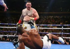 Andy Ruiz en su pelea ante Anthony Joshua