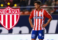 Ian González en acción con Atlético San Luis