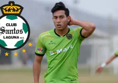 Gael Sandoval, en un choque de la Sub 20 de Juárez