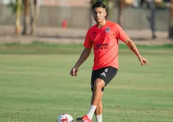 Nicolás Díaz en entrenamiento