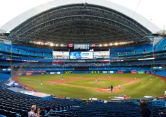 Rogers Center durante un entrenamiento de los Blue Jays