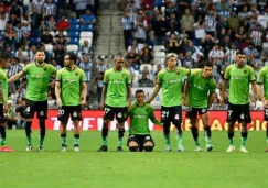 Jugadores de Juárez durante una tanda de penaltis