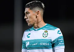 Arteaga, durante un juego de Santos Laguna