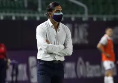 Juan Franciso Palencia durante el duelo frente a Puebla 