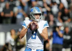 Matthew Stafford durante un juego de los Lions 