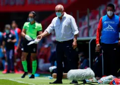 Memo Vázquez en el partido vs Toluca