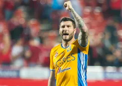 Gignac celebra el pase a la Final del Clausura 2017 en el Caliente