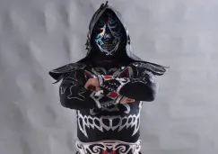 La Parka Negra en una sesión de fotos 