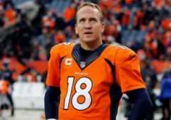 Peyton Manning portando el jersey de Denver