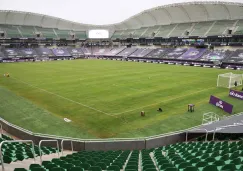 Panorámica de la cancha del Estadio Kraken