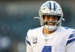  Dak Prescott en partido con Cowboys