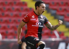 Edgar Zaldivar en festejo con Atlas