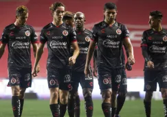 Xolos durante partido contra Puebla