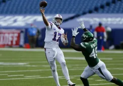 El quarterback de los Búfalo Bills Josh Allen