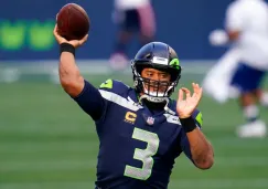 Russell Wilson en partido vs Patriotas