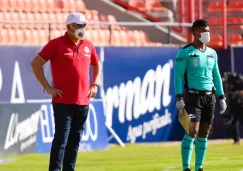 Guillermo Vázquez en el partido vs León