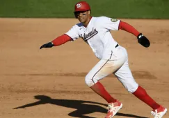 Juan Soto en partido con Nationals