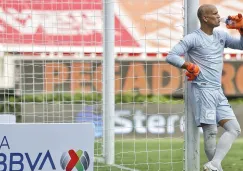 Sebastián Sosa durante un partido con Mazatlán