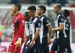 Jugadores de Rayados tras el Clásico Regio