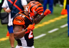 Joe Mixon celebrando un TD vs Jacksonville