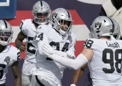 Raiders en partido de la NFL