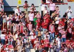 Afición de Necaxa en el Estadio Victoria