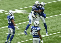 Colts en festejo de TD