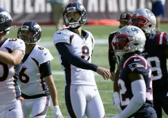 NFL: Denver venció a New England con seis goles de campo de Brandon McManus