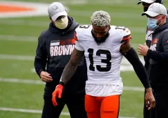 Odell Beckham Jr., fuera toda la temporada por lesión en la rodilla